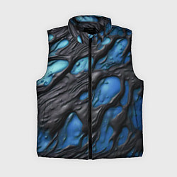 Женский жилет Синяя текучая субстанция