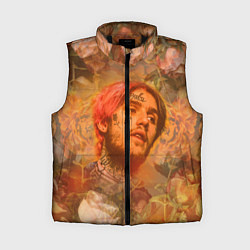 Женский жилет Lil Peep розы, цвет: 3D-черный