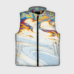 Женский жилет Магия масляного отражения, цвет: 3D-красный