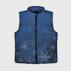 Женский жилет Ледяной дракон 2024, цвет: 3D-красный