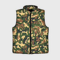 Женский жилет Коты и кошки - камуфляж, цвет: 3D-светло-серый