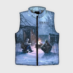 Женский жилет STALKER 2 новички на кордоне, цвет: 3D-светло-серый