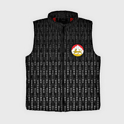 Женский жилет Осетия Алания герб на спине, цвет: 3D-красный