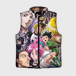 Женский жилет Hunter Hunter anime color, цвет: 3D-черный