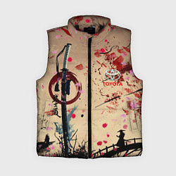 Женский жилет Лепестки скауры Toyota
