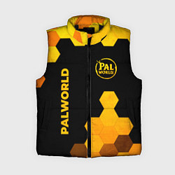 Женский жилет Palworld - gold gradient вертикально