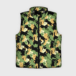 Женский жилет Котофляж, цвет: 3D-светло-серый