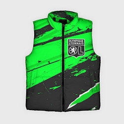 Женский жилет Lyon sport green, цвет: 3D-черный