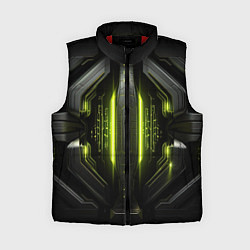 Женский жилет Яркая зеленая неоновая киберброня