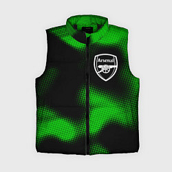 Женский жилет Arsenal sport halftone, цвет: 3D-черный