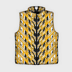Женский жилет Жёлтая техно броня, цвет: 3D-светло-серый