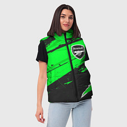 Женский жилет Arsenal sport green, цвет: 3D-черный — фото 2
