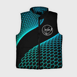 Женский жилет Porto football net, цвет: 3D-черный