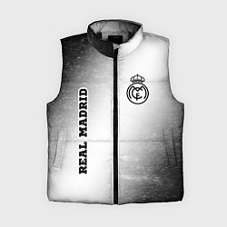 Женский жилет Real Madrid sport на светлом фоне вертикально