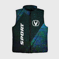 Женский жилет Changan sport glitch blue