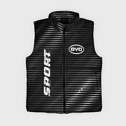 Женский жилет BYD sport metal, цвет: 3D-черный