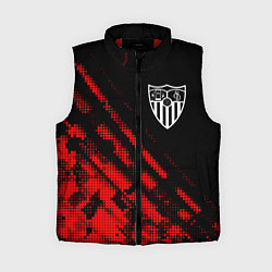 Женский жилет Sevilla sport grunge, цвет: 3D-красный