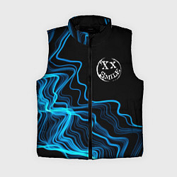 Женский жилет Avril Lavigne sound wave, цвет: 3D-черный