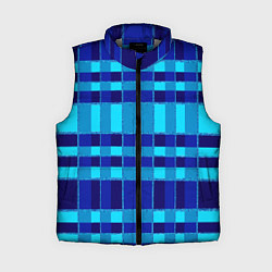 Женский жилет Полосный паттерн, цвет: 3D-светло-серый