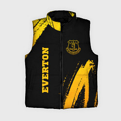 Женский жилет Everton - gold gradient вертикально