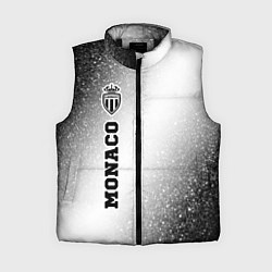 Женский жилет Monaco sport на светлом фоне по-вертикали, цвет: 3D-черный