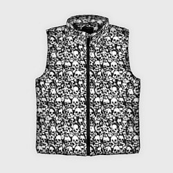 Женский жилет Very much skulls