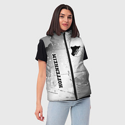 Женский жилет Hoffenheim sport на светлом фоне вертикально, цвет: 3D-черный — фото 2
