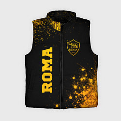 Женский жилет Roma - gold gradient вертикально