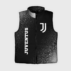 Женский жилет Juventus sport на темном фоне вертикально, цвет: 3D-черный