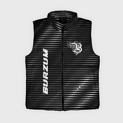 Женский жилет Burzum metal rock lines