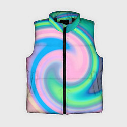 Женский жилет Абстракция спиральная