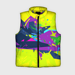 Женский жилет В стиле киберпанка, цвет: 3D-светло-серый