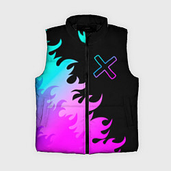 Женский жилет A Silent Voice неоновый огонь