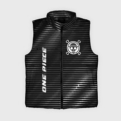 Женский жилет One Piece metal anime lines