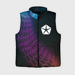 Женский жилет Jeep neon hexagon