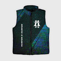 Женский жилет Hunter x Hunter glitch blue