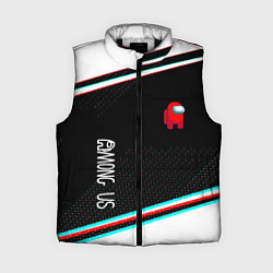 Женский жилет Among us geometry steel
