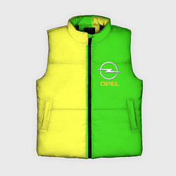 Женский жилет Opel текстура, цвет: 3D-черный