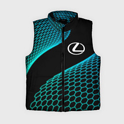 Женский жилет Lexus electro hexagon, цвет: 3D-черный