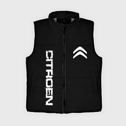 Женский жилет Citroen logo white