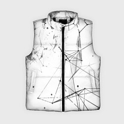 Женский жилет Белый плексус, цвет: 3D-черный