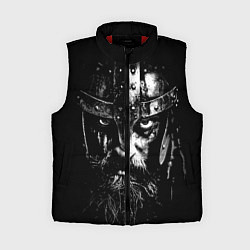 Женский жилет Суровый викинг в железном шлеме