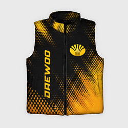 Женский жилет Daewoo - gold gradient вертикально