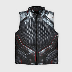 Женский жилет Карбоновый странник, цвет: 3D-черный
