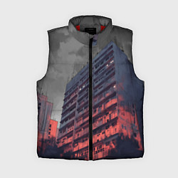 Женский жилет Сумрачный спальный район