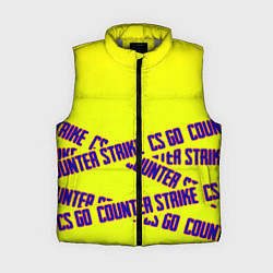 Женский жилет Counter strike game, цвет: 3D-светло-серый