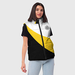 Женский жилет Сокрушу пред ним врагов его малый черный КЦК Никол, цвет: 3D-светло-серый — фото 2