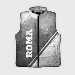 Женский жилет Roma - grey gradient вертикально, цвет: 3D-черный