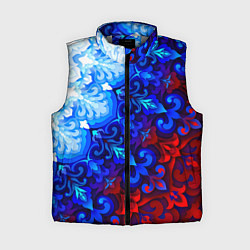 Женский жилет Душа моя Россия 2, цвет: 3D-светло-серый