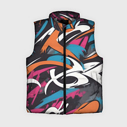 Женский жилет Граффити абстракция